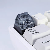 Cool Black Fuji Mountain Artisan Resin Keycap